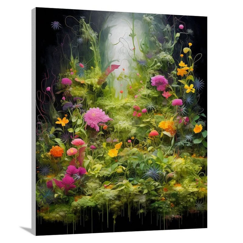 Mossy Symphony - Canvas Print