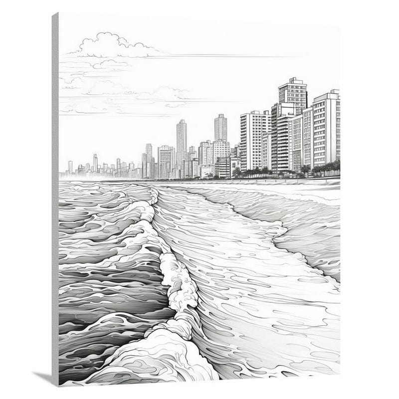 Mumbai Serenity - Canvas Print