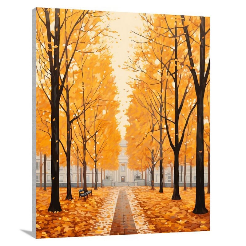 Munich's Autumn Symphony - Canvas Print