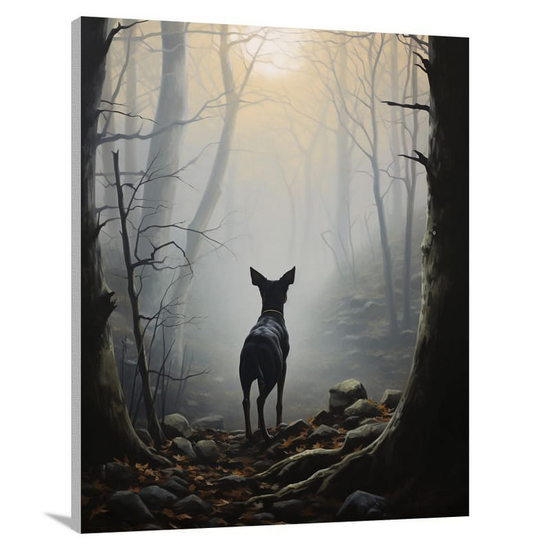 Mutt's Vigilance - Canvas Print