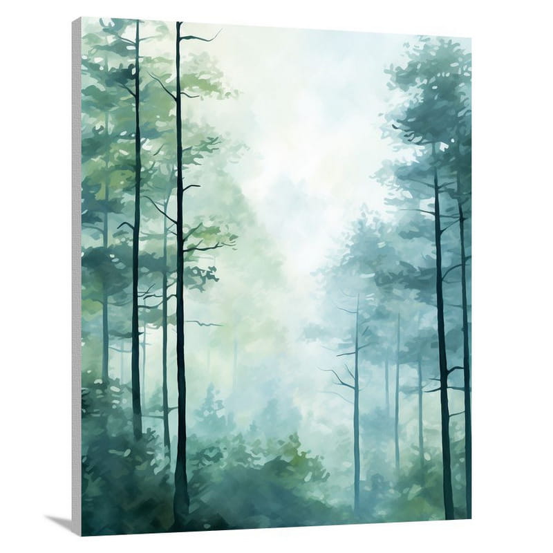 Mystical Canopy: Massachusetts - Canvas Print