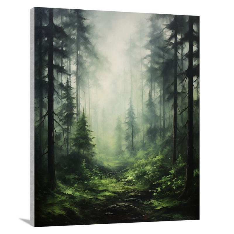 Mystical Fog - Canvas Print