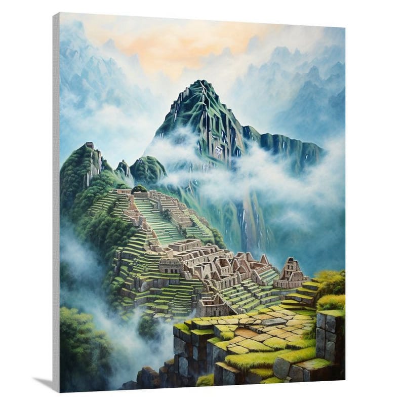 Mystical Machu Picchu - Canvas Print