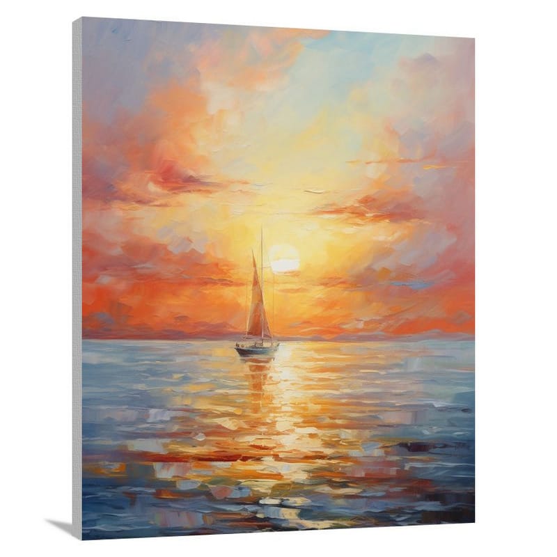 Nautical Serenity - Canvas Print