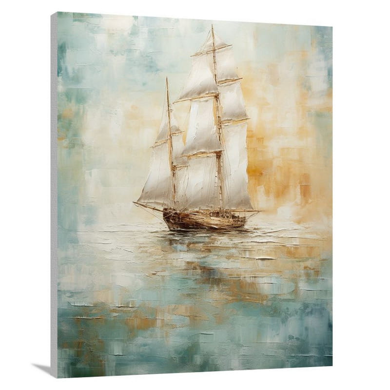 Navigating Serenity: Nautical Map - Wall Art, Posters & Canvas Prints