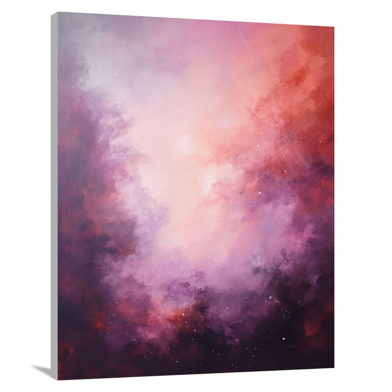 Nebula's Cosmic Euphoria - Canvas Print
