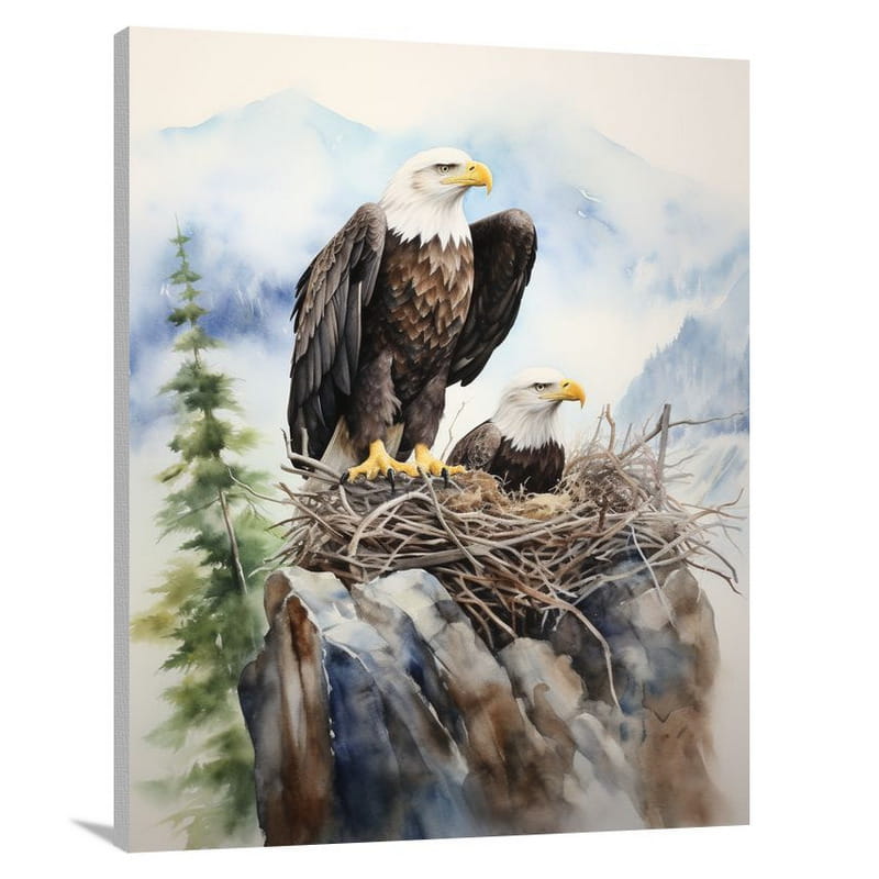 Nest of Guardians - Canvas Print