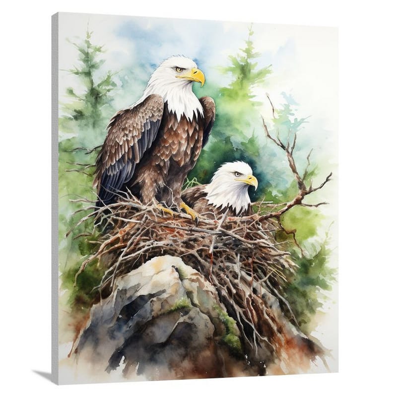 Nest of Majesty - Canvas Print