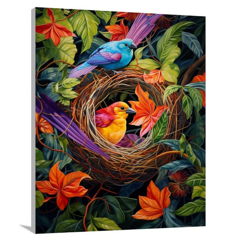 Nest of Serenity - Canvas Print