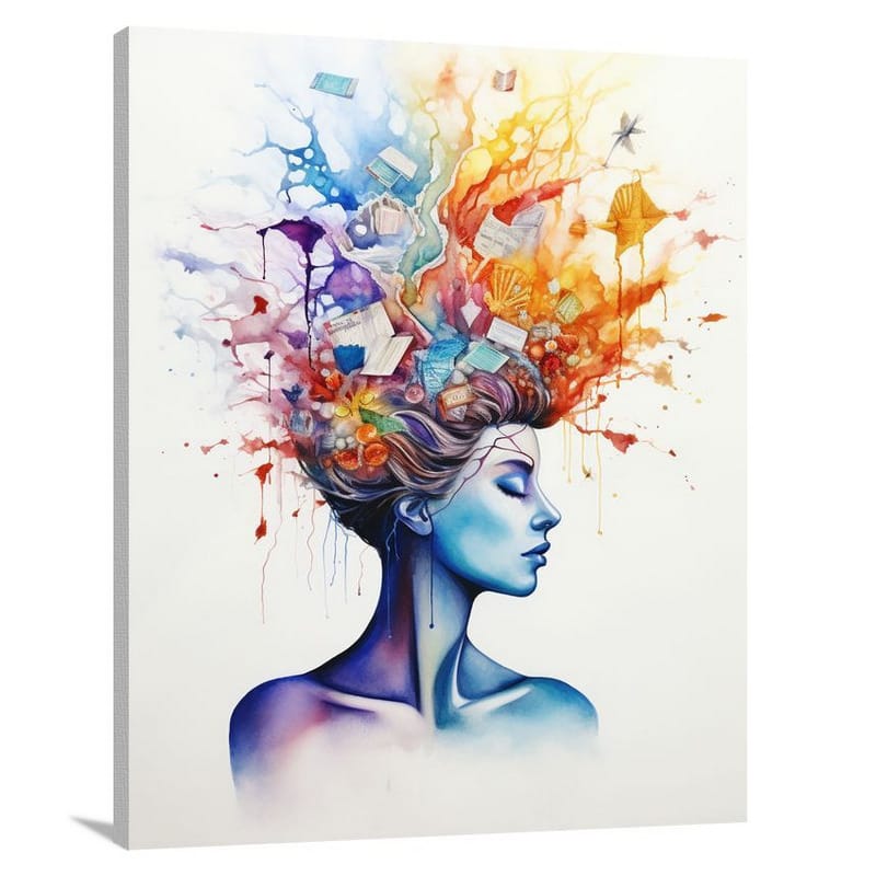 Neurodiversity Unleashed - Canvas Print