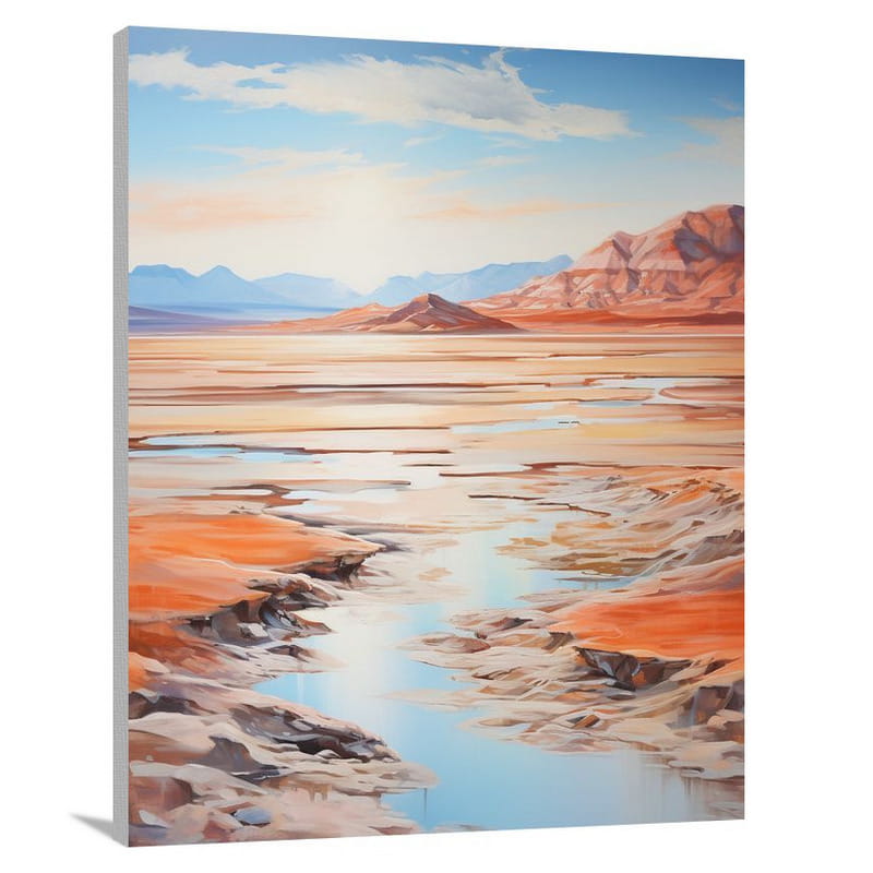 Nevada's Desert Symphony - Canvas Print