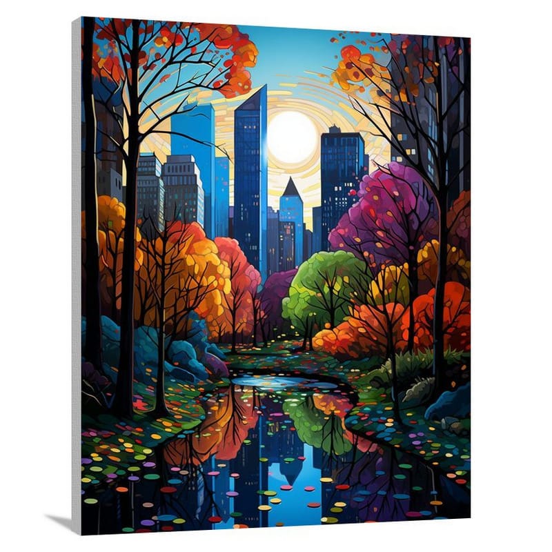 New York City Kaleidoscope - Pop Art - Canvas Print