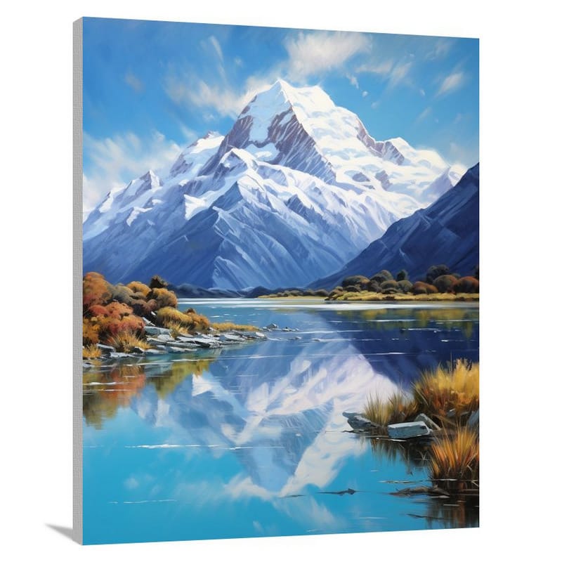 New Zealand's Serene Majesty - Canvas Print