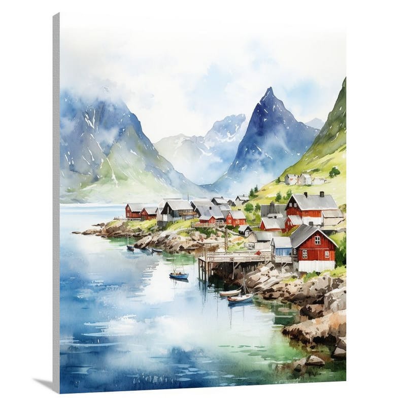 Norwegian Serenity - Canvas Print