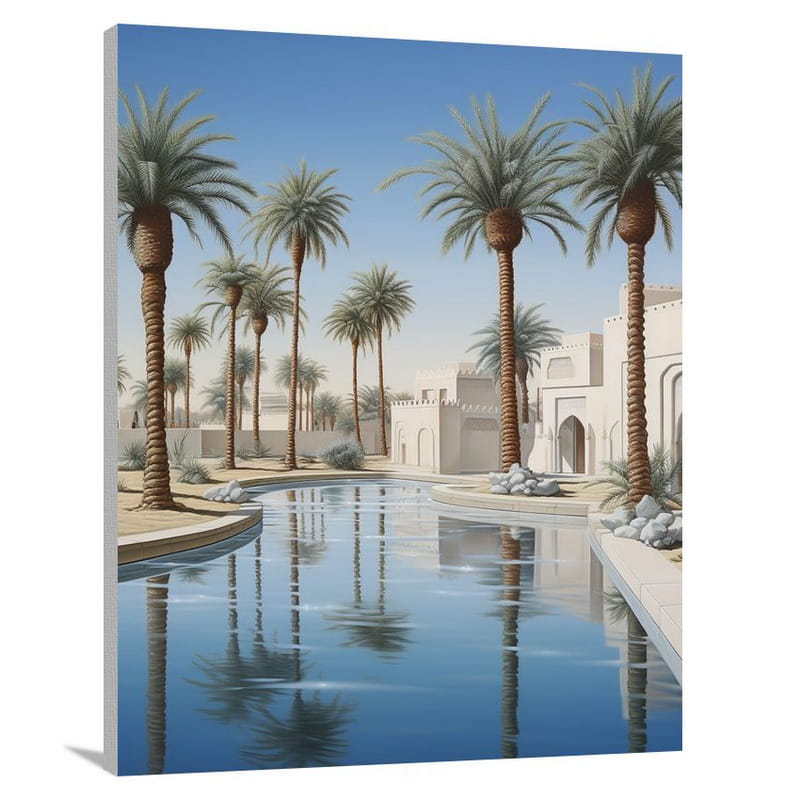 Oasis of Tranquility - Canvas Print