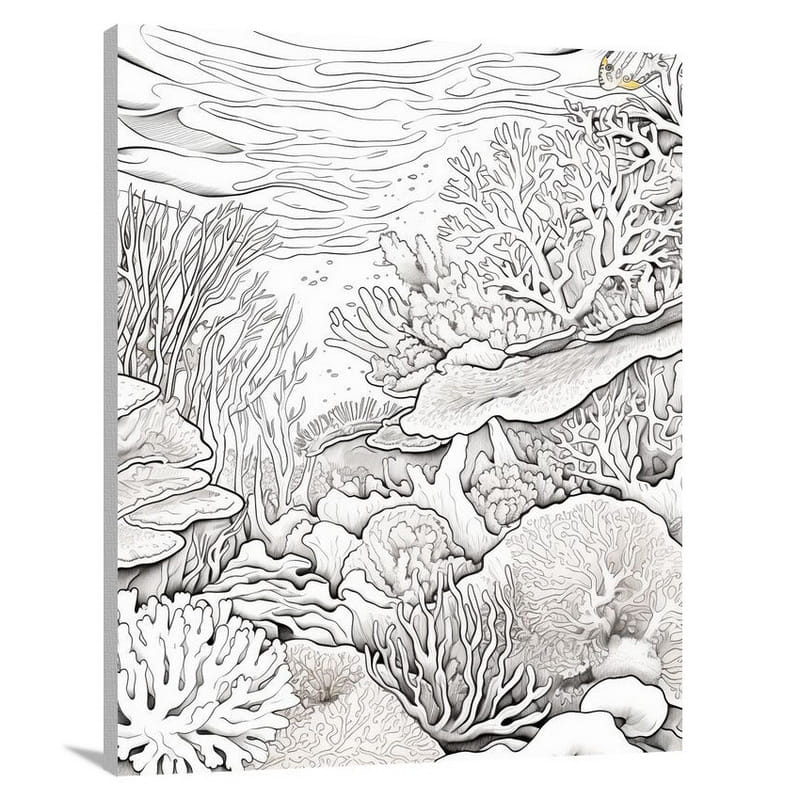 Ocean's Kaleidoscope - Canvas Print