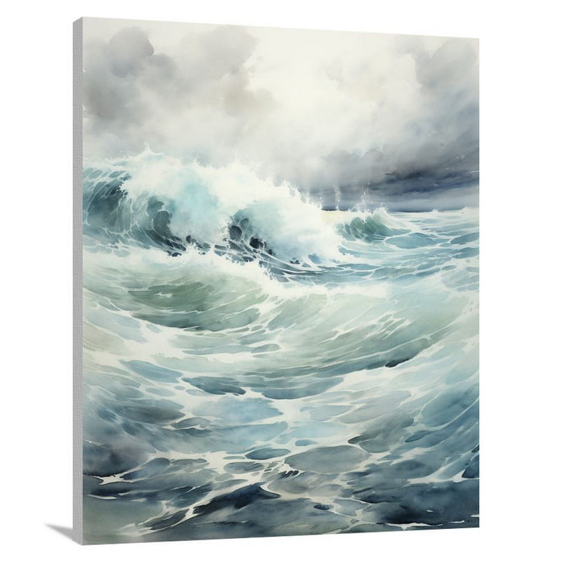 Ocean's Tempest - Canvas Print