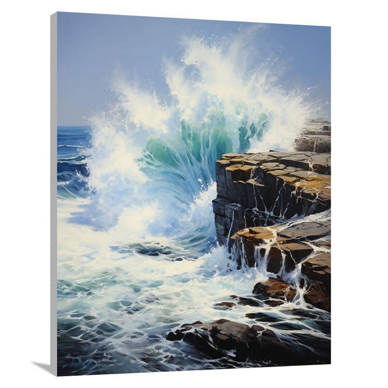 OceanCliffs - Canvas Print