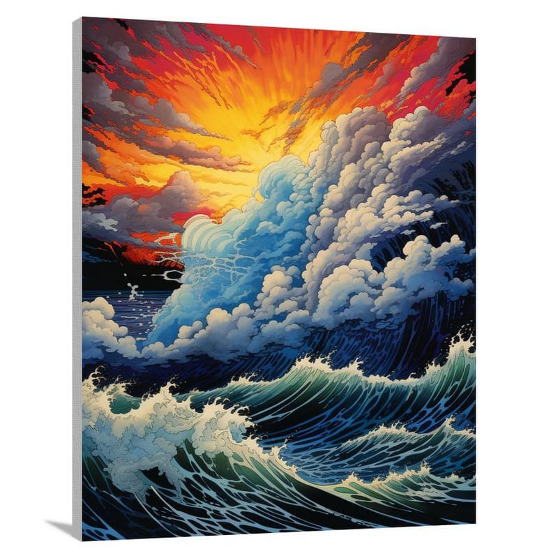 Oceania, Oceania: Electrifying Horizon. - Canvas Print