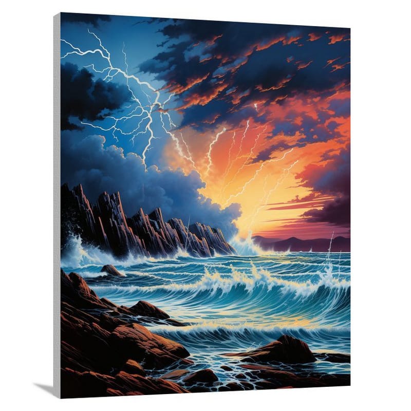 Oceania's Thunderstorm - Canvas Print