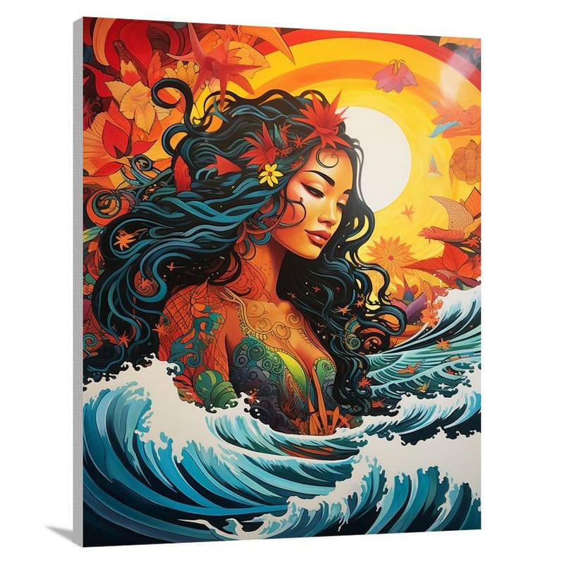 Oceanic Fusion - Canvas Print