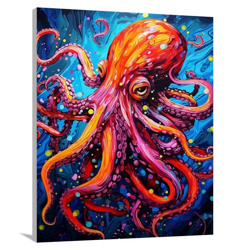 Octopus's Kaleidoscope - Canvas Print