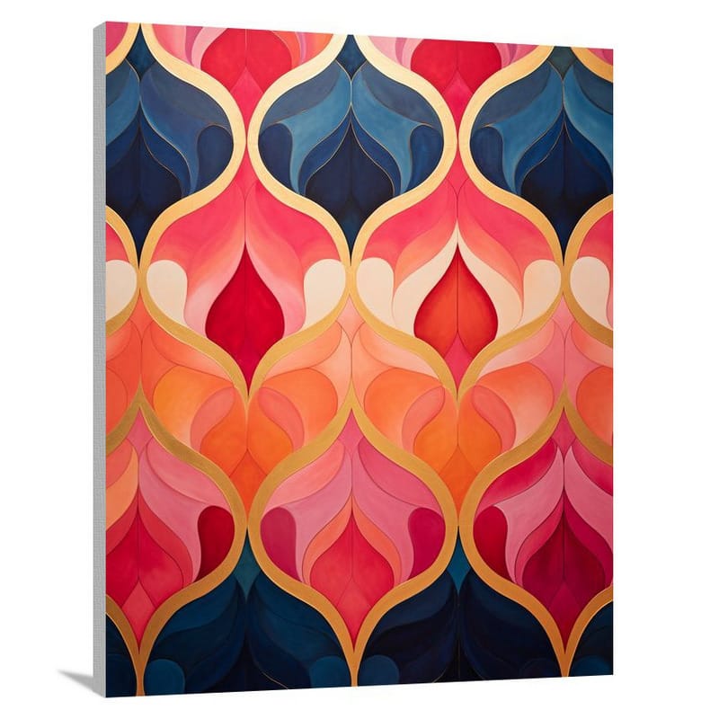 Ogee Pattern - Canvas Print