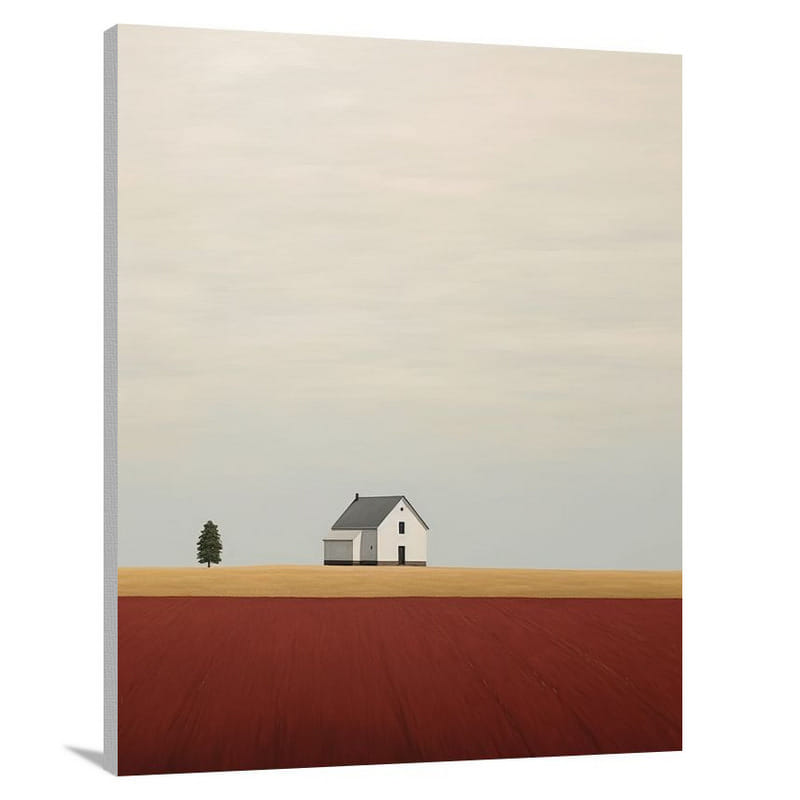 Ohio's Serene Horizon - Canvas Print