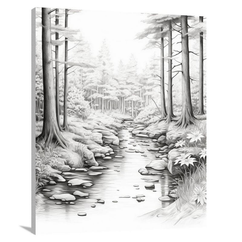 Ohio's Serene Wilderness - Canvas Print