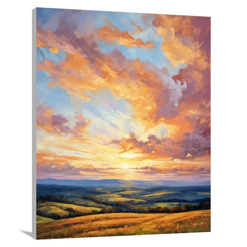 Ohio Sunset - Canvas Print