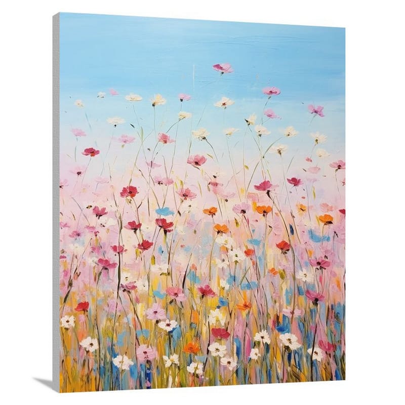 Oklahoma Blooms - Minimalist - Canvas Print