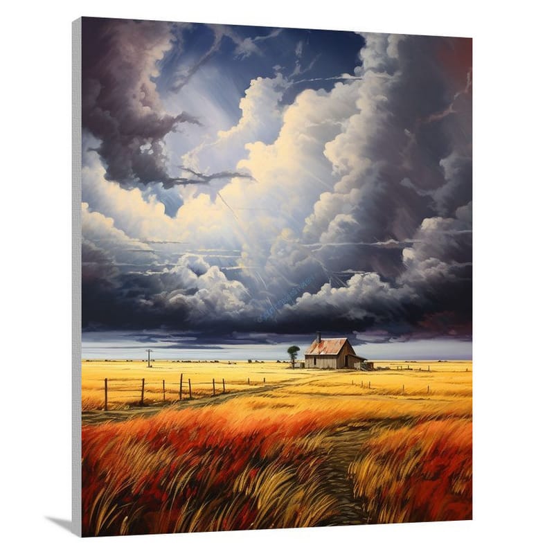 Oklahoma Storm - Contemporary Art - Canvas Print