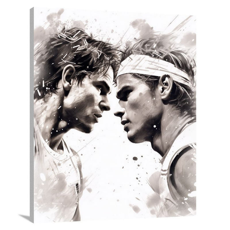 Olympic Showdown - Canvas Print