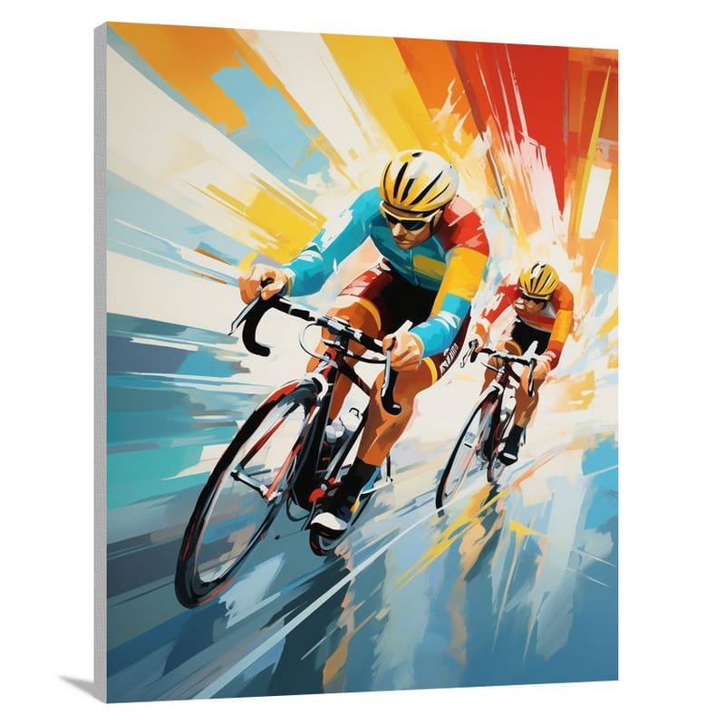 Olympic Velocity - Canvas Print