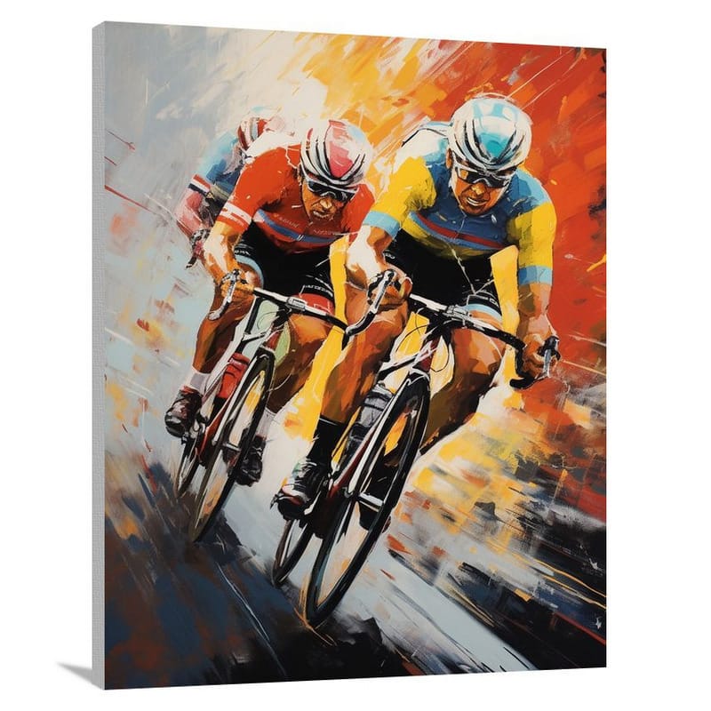 Olympic Velocity - Pop Art - Canvas Print