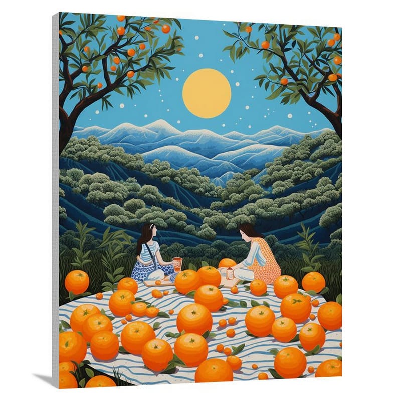 Orange Delight - Canvas Print