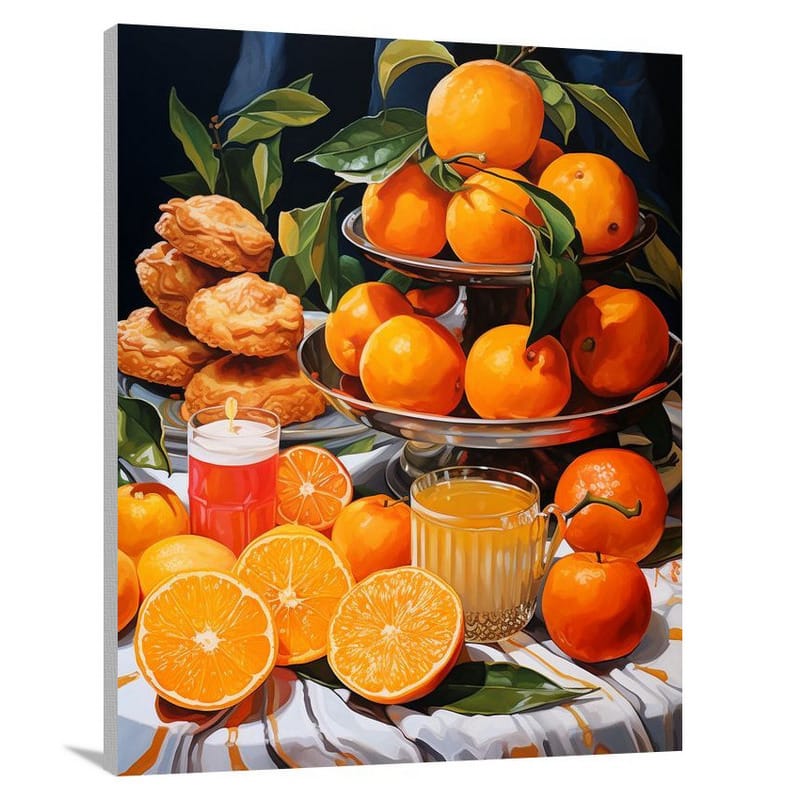 Orange Delights - Canvas Print