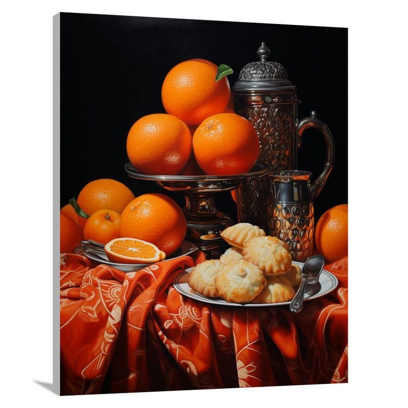 Orange Delights - Contemporary Art - Canvas Print