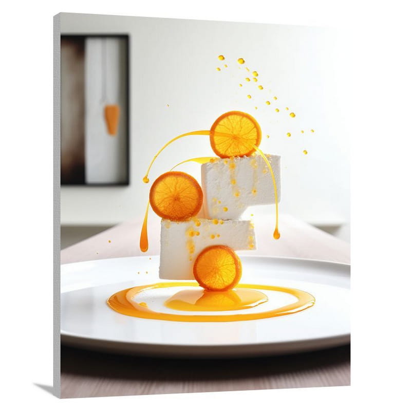 Orange Delights - Minimalist - Canvas Print