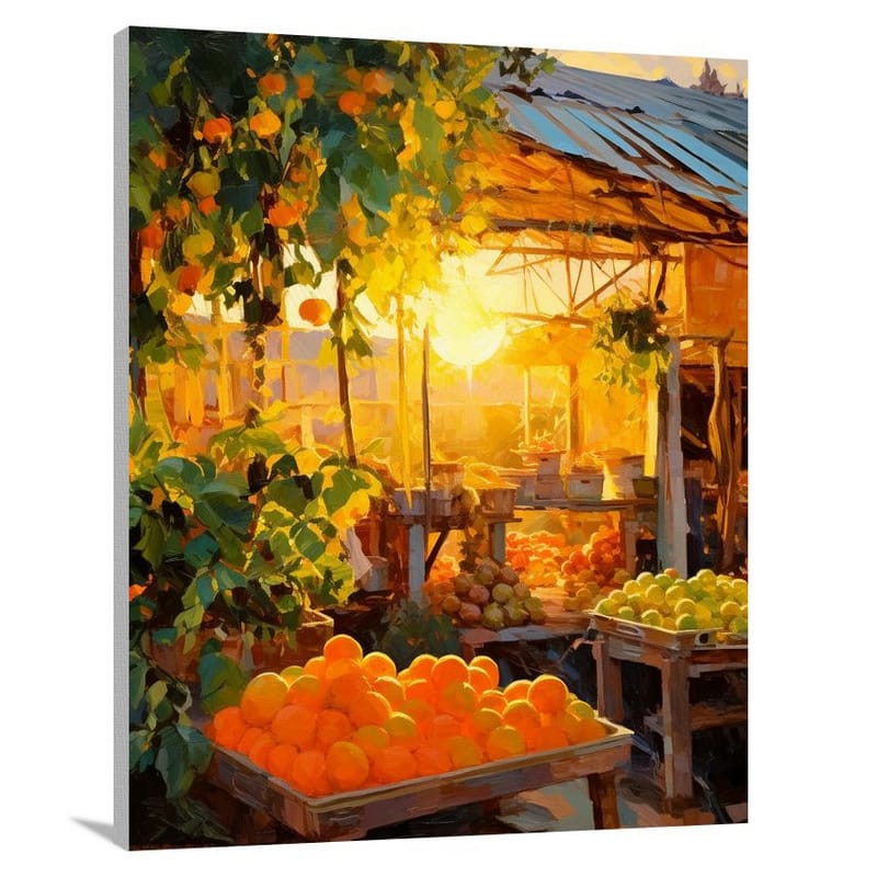 Orange Harvest - Canvas Print