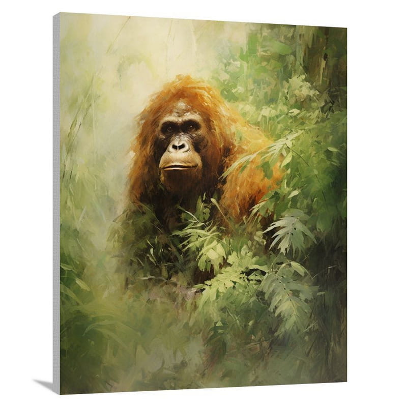 Orangutan's Wisdom - Canvas Print