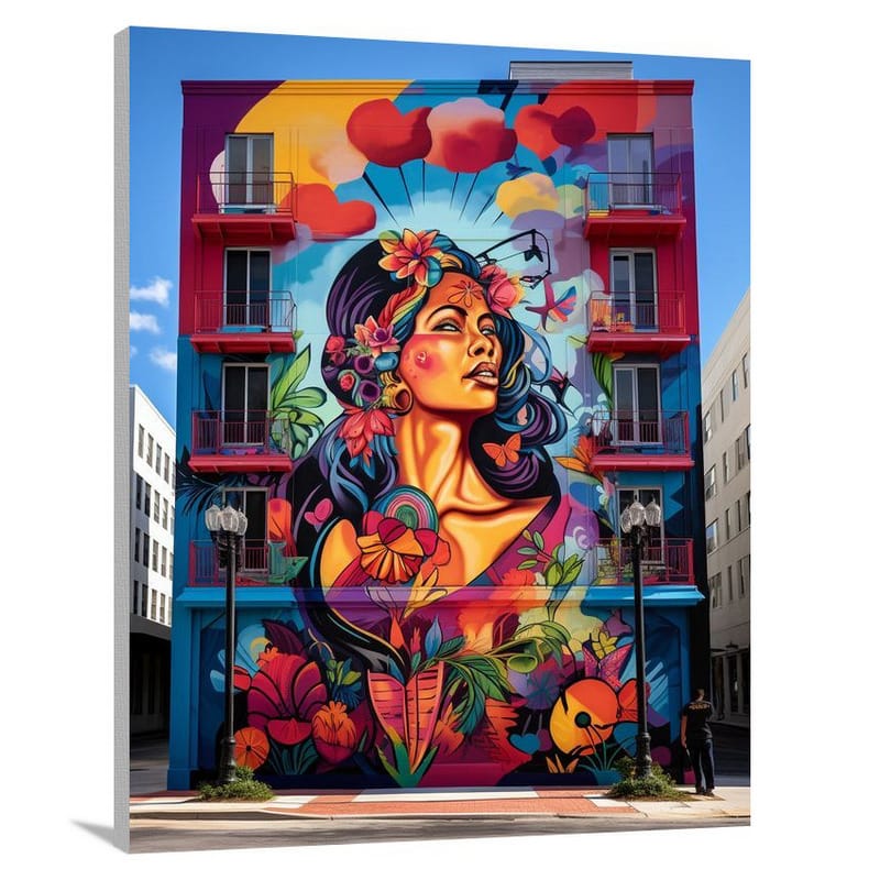 Orlando's Cultural Kaleidoscope - Pop Art - Canvas Print