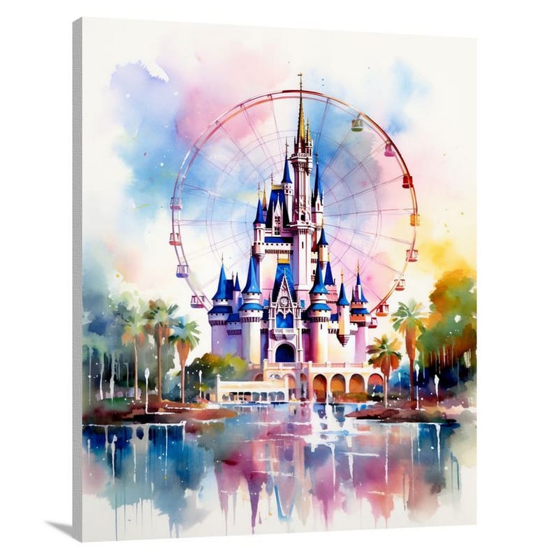 Orlando's Enchanted Carousel - Canvas Print
