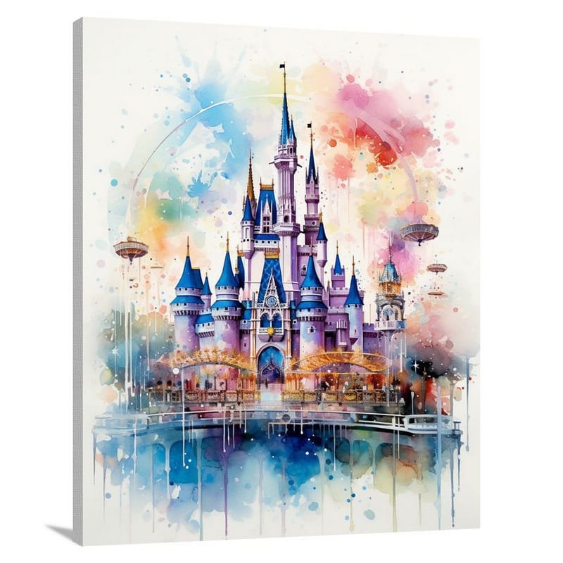 Orlando's Enchanted Castle - Canvas Print
