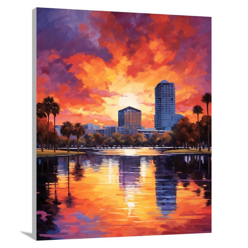 Orlando Sunset - Canvas Print