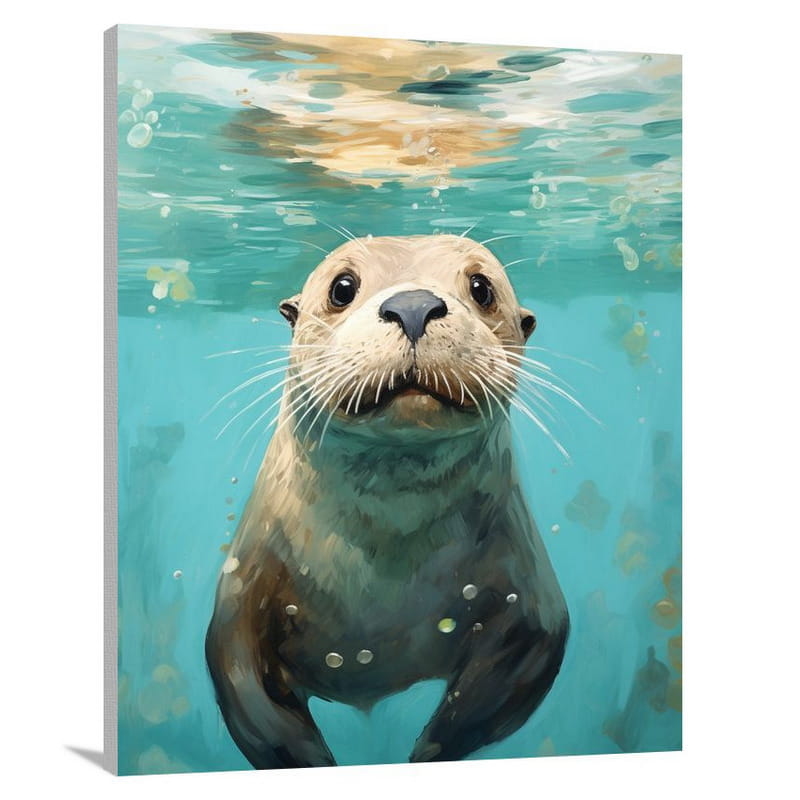 Otter's Haven - Canvas Print