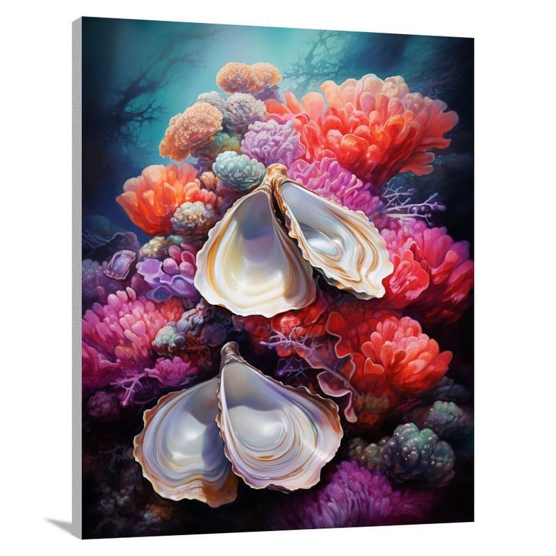 Oyster's Enchantment - Canvas Print