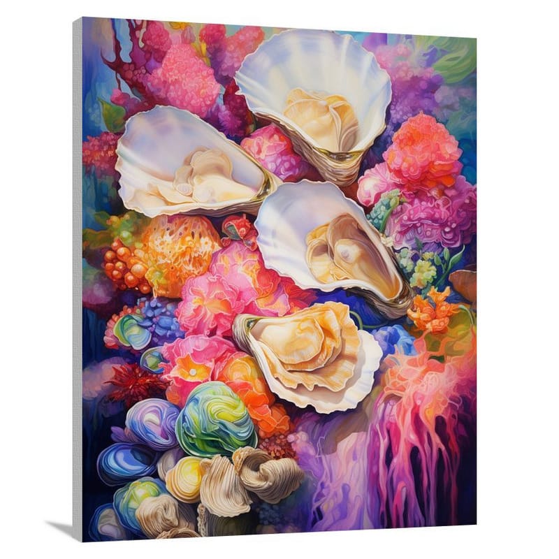 Oyster's Enchantment - Contemporary Art - Canvas Print