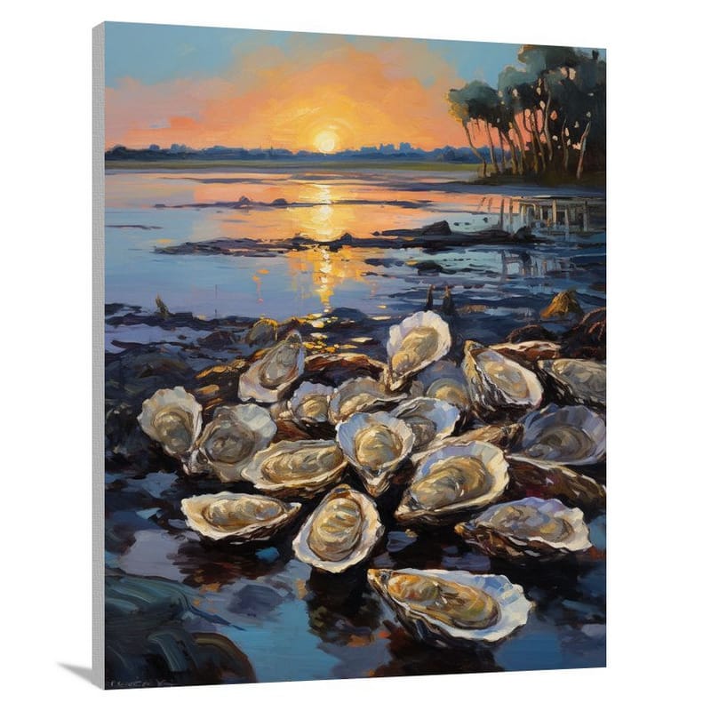 Oyster Symphony - Canvas Print