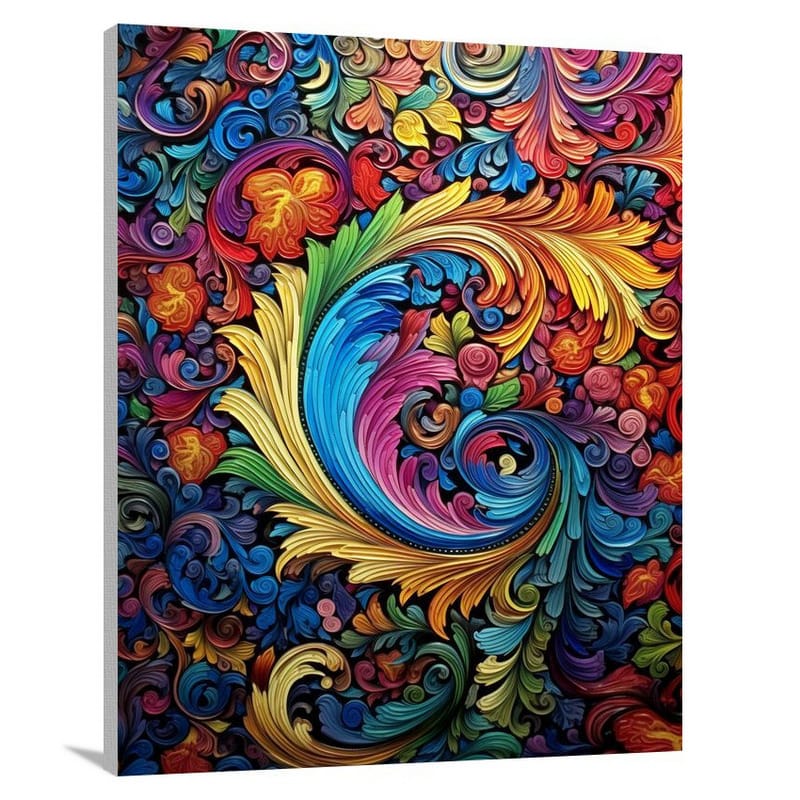Paisley Tapestry - Canvas Print